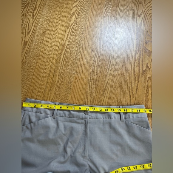 Talbots Beige Curvy Wide Leg Pants Size 16 - Picture 4 of 6